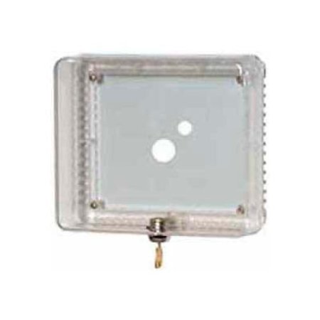 Resideo Honeywell Medium Universal Thermostat Guard W/ Clear Cover And Base Opaque Wallplate TG511A1000